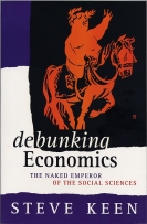 book image, Debunking Economics